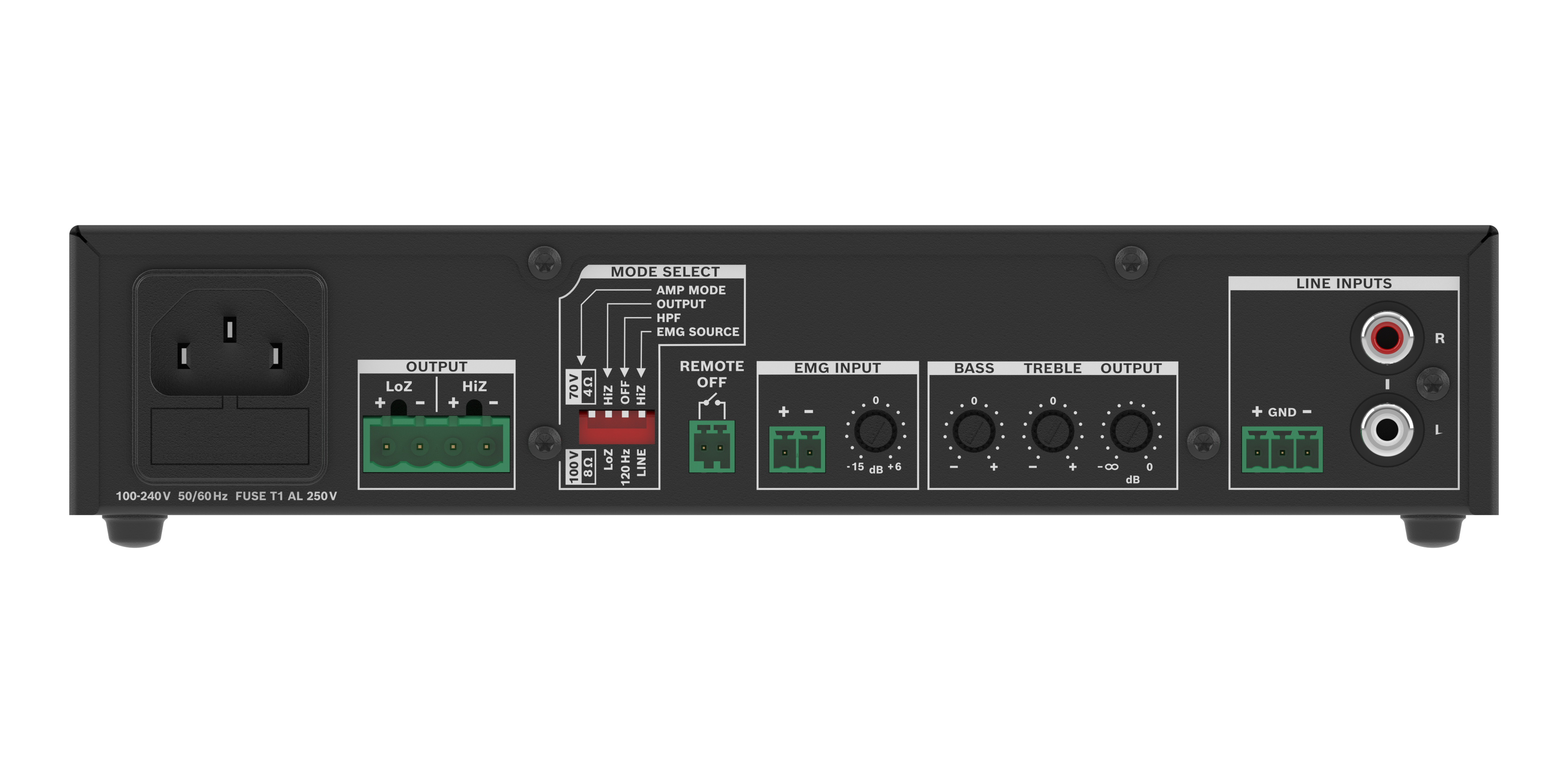 U120:1 Power amplifier